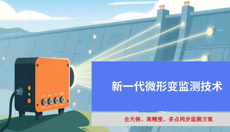 新一代微形變監(jiān)測雷達動態(tài)感知0.01毫米形變